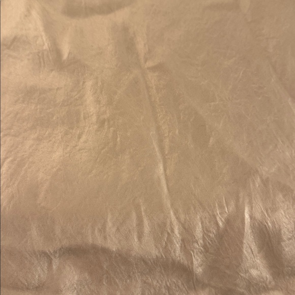 Aritzia Midi Satin Slip Dress in Pearly Pink White - Picture 8 of 10